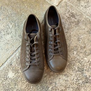 Brown Suede John Varvatos Sneakers (size 10M)